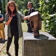 Ausstellung "Neue.Skulptur.Weimar.2018" . Bronzeskulpturen . Beate Debus . Landgut Holzdorf 2018