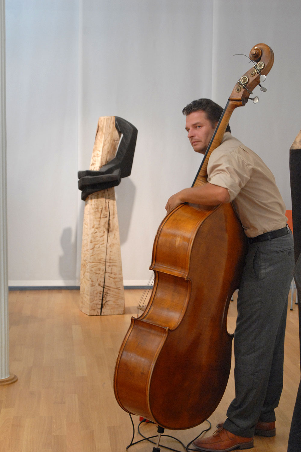 Musiker . Ausstellung "corpus" . Beate Debus . Städtische galerie ada Meiningen . 2007