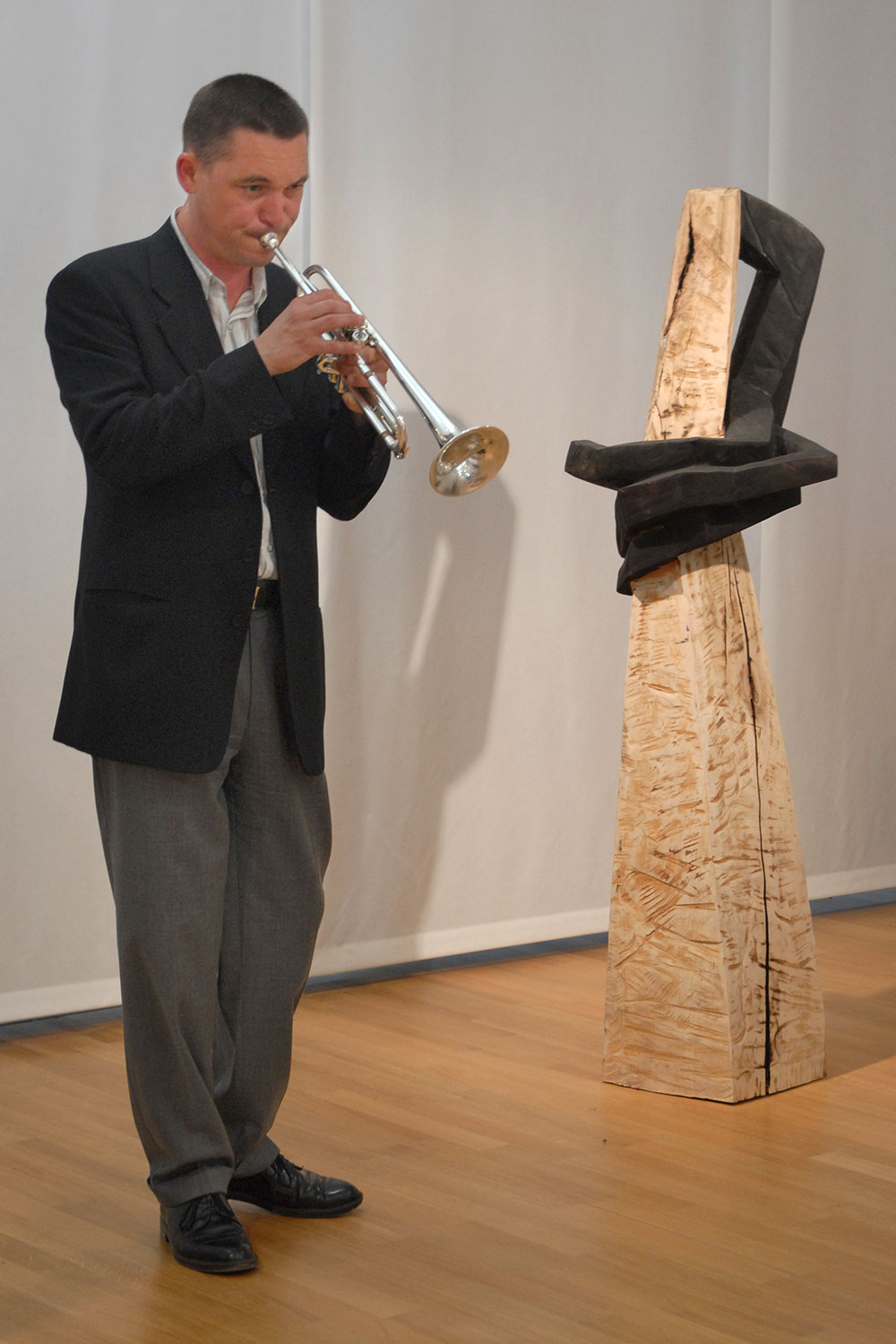 Musiker . Ausstellung "corpus" . Beate Debus . Städtische galerie ada Meiningen . 2007