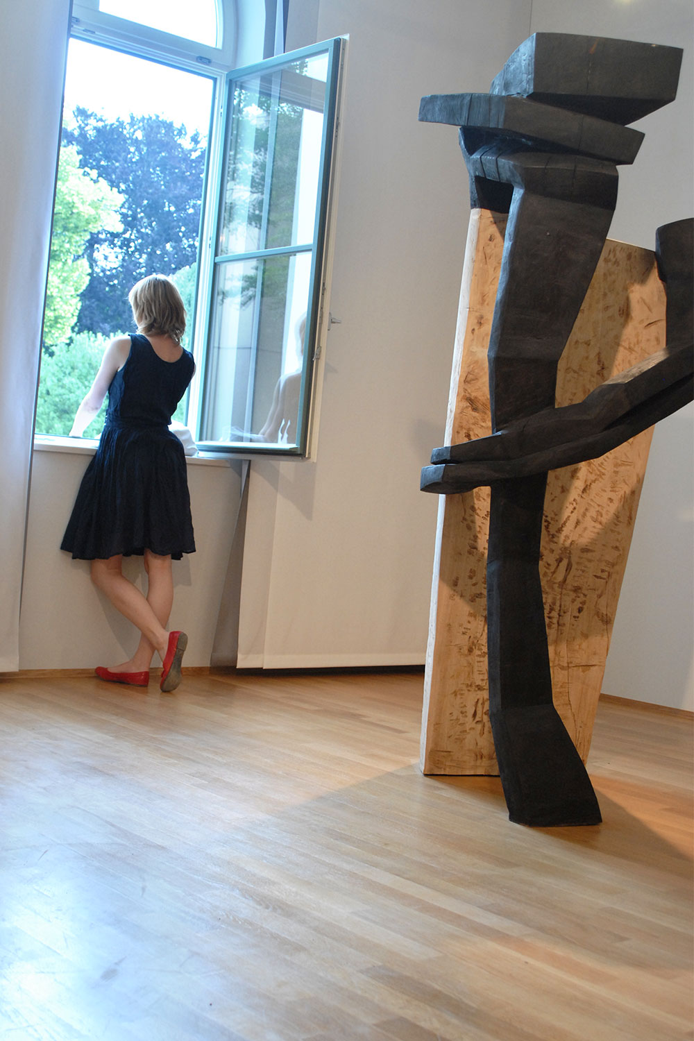 Tänzerin . Ausstellung "corpus" . Beate Debus . Städtische galerie ada Meiningen . 2007