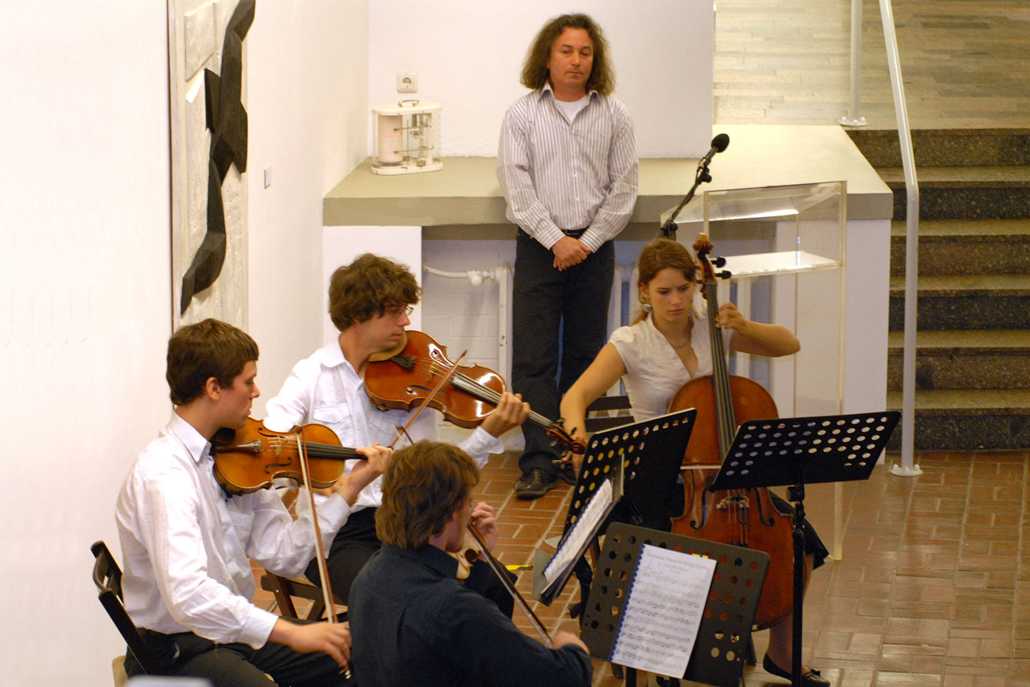 Ausstellung "Im Doppelpack" . Beate Debus und Horst Schäfer . Kunsthalle Erfurt 2008