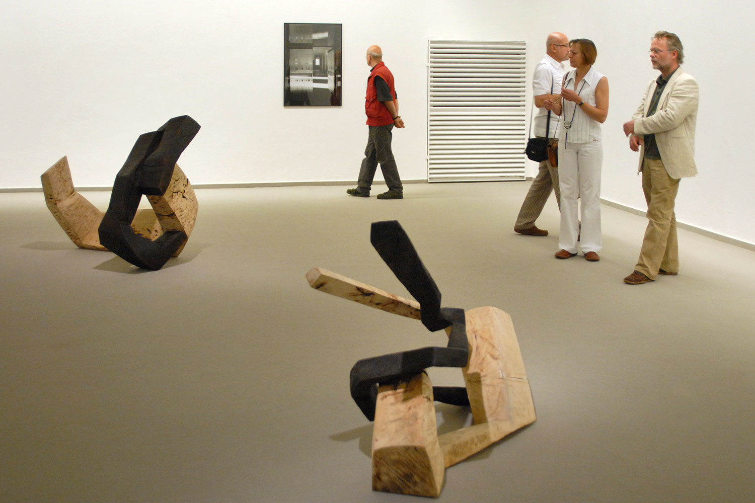 Ausstellung "Im Doppelpack" . Beate Debus und Horst Schäfer . Kunsthalle Erfurt 2008