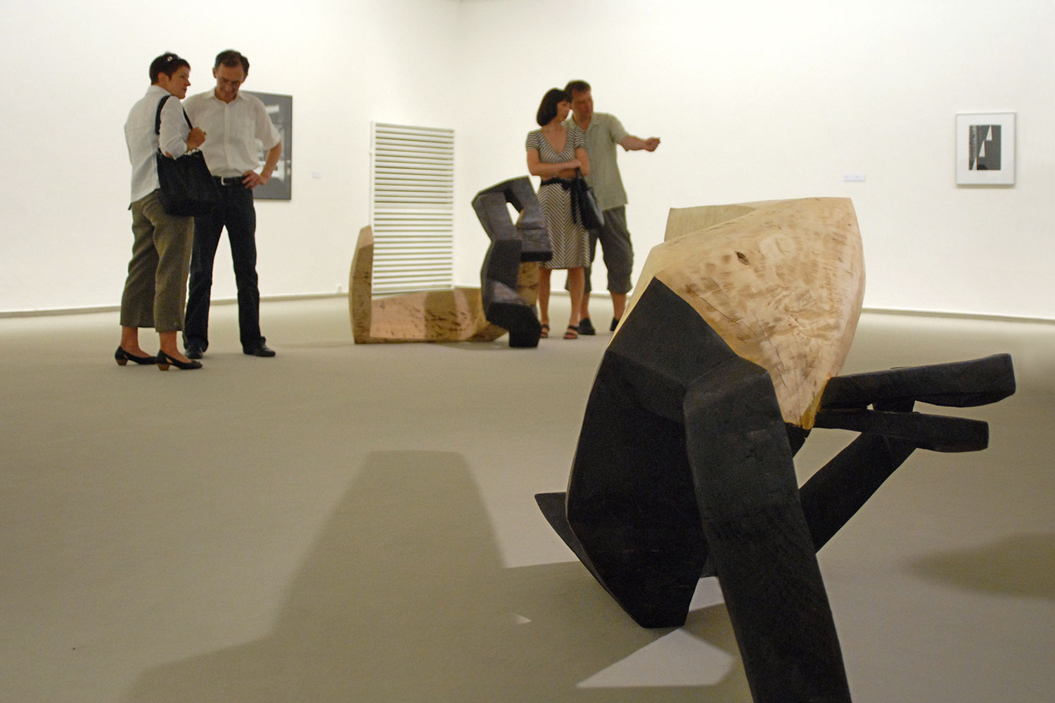 Ausstellung "Im Doppelpack" . Beate Debus und Horst Schäfer . Kunsthalle Erfurt 2008