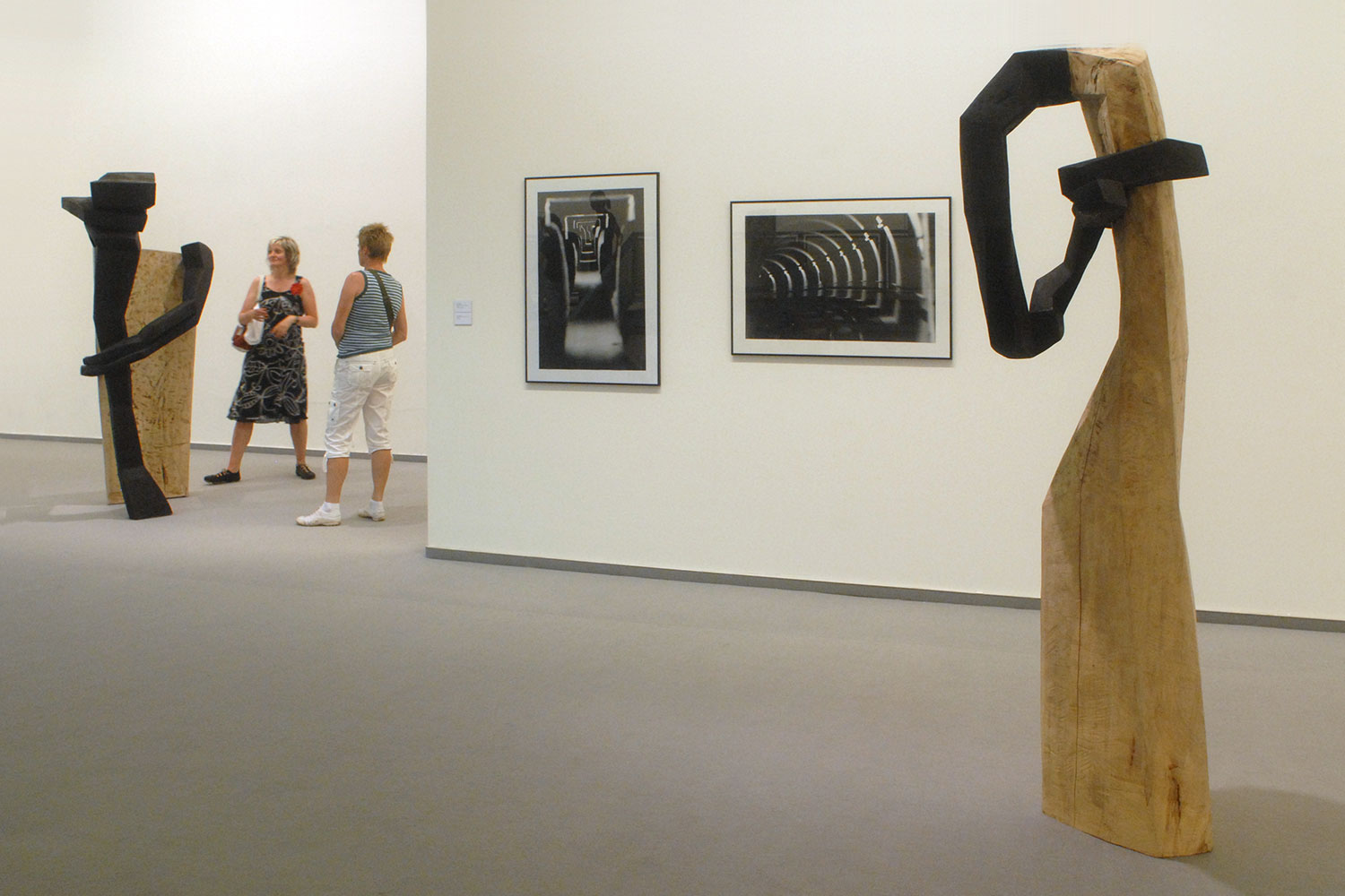 Ausstellung "Im Doppelpack" . Beate Debus und Horst Schäfer . Kunsthalle Erfurt 2008