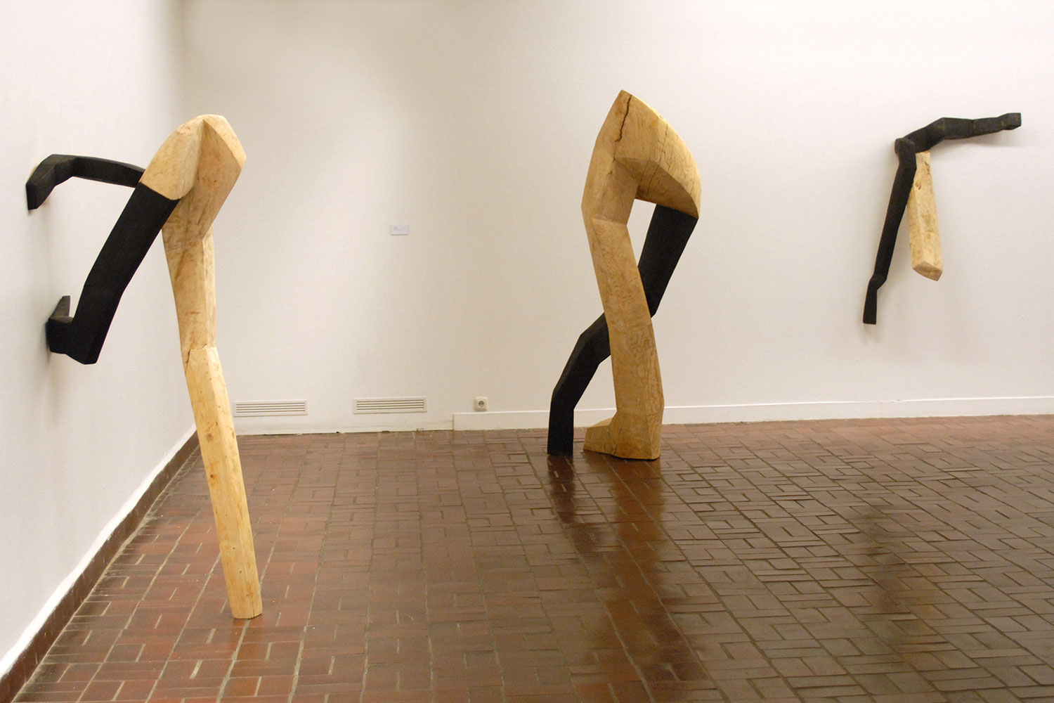 Ausstellung "Im Doppelpack" . Beate Debus und Horst Schäfer . Kunsthalle Erfurt 2008