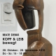 Plakat zur Ausstellung "Kopf und Leib bewegt" . Beate Debus . Galerie Stadthalle Gersfeld 2010