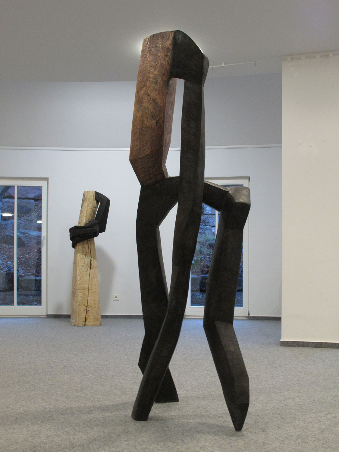 Ausstellung "Kopf und Leib bewegt" . Beate Debus . Galerie Stadthalle Gersfeld 2010