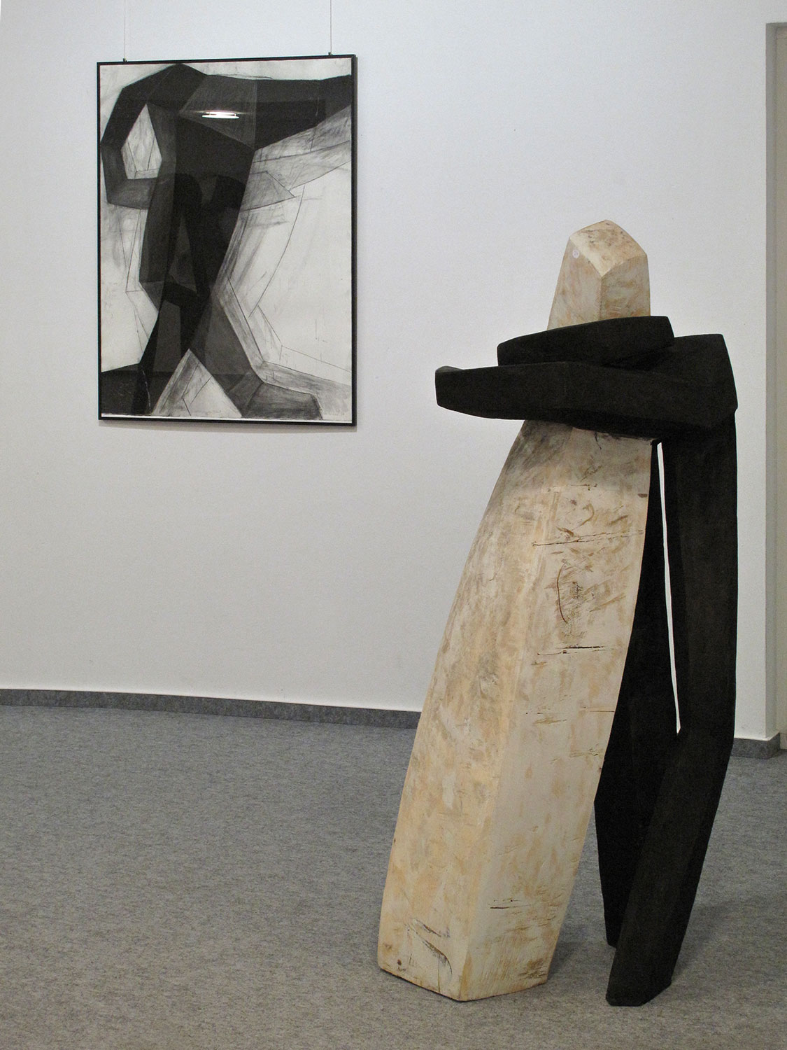Ausstellung "Kopf und Leib bewegt" . Beate Debus . Galerie Stadthalle Gersfeld 2010