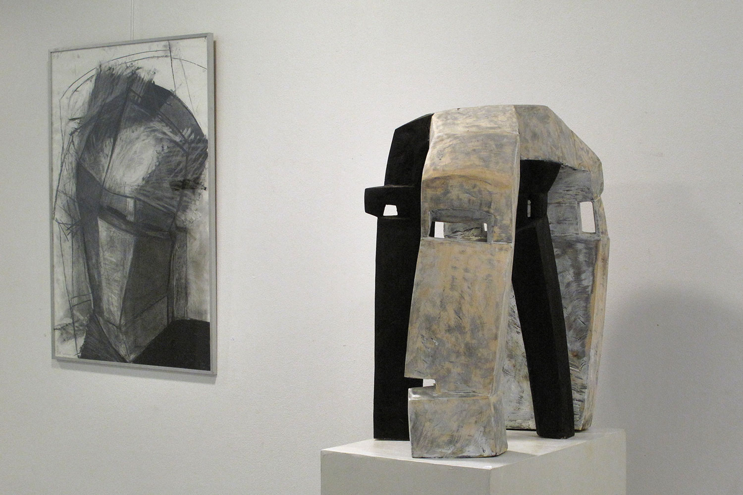 Ausstellung "Kopf und Leib bewegt" . Beate Debus . Galerie Stadthalle Gersfeld 2010