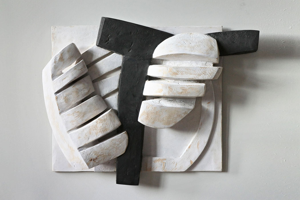 Corpus . Holz Relief . Beate Debus . 2012