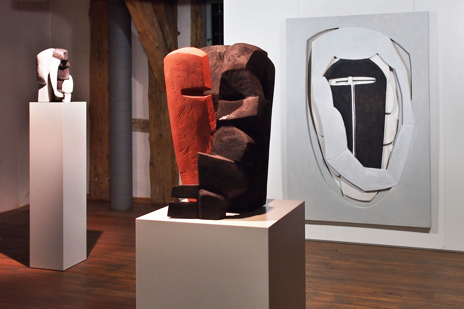 Stipendiatenausstellung "Maske Gesicht | Gesicht Maske" . Beate Debus . Galerie Waidspeicher Erfurt . 2015