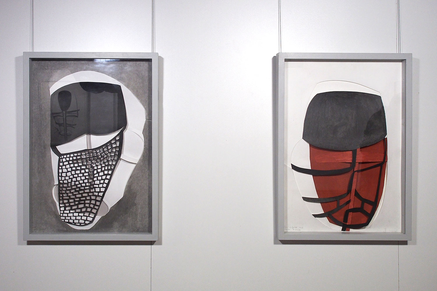 Stipendiatenausstellung "Maske Gesicht | Gesicht Maske" . Beate Debus . Galerie Waidspeicher Erfurt . 2015