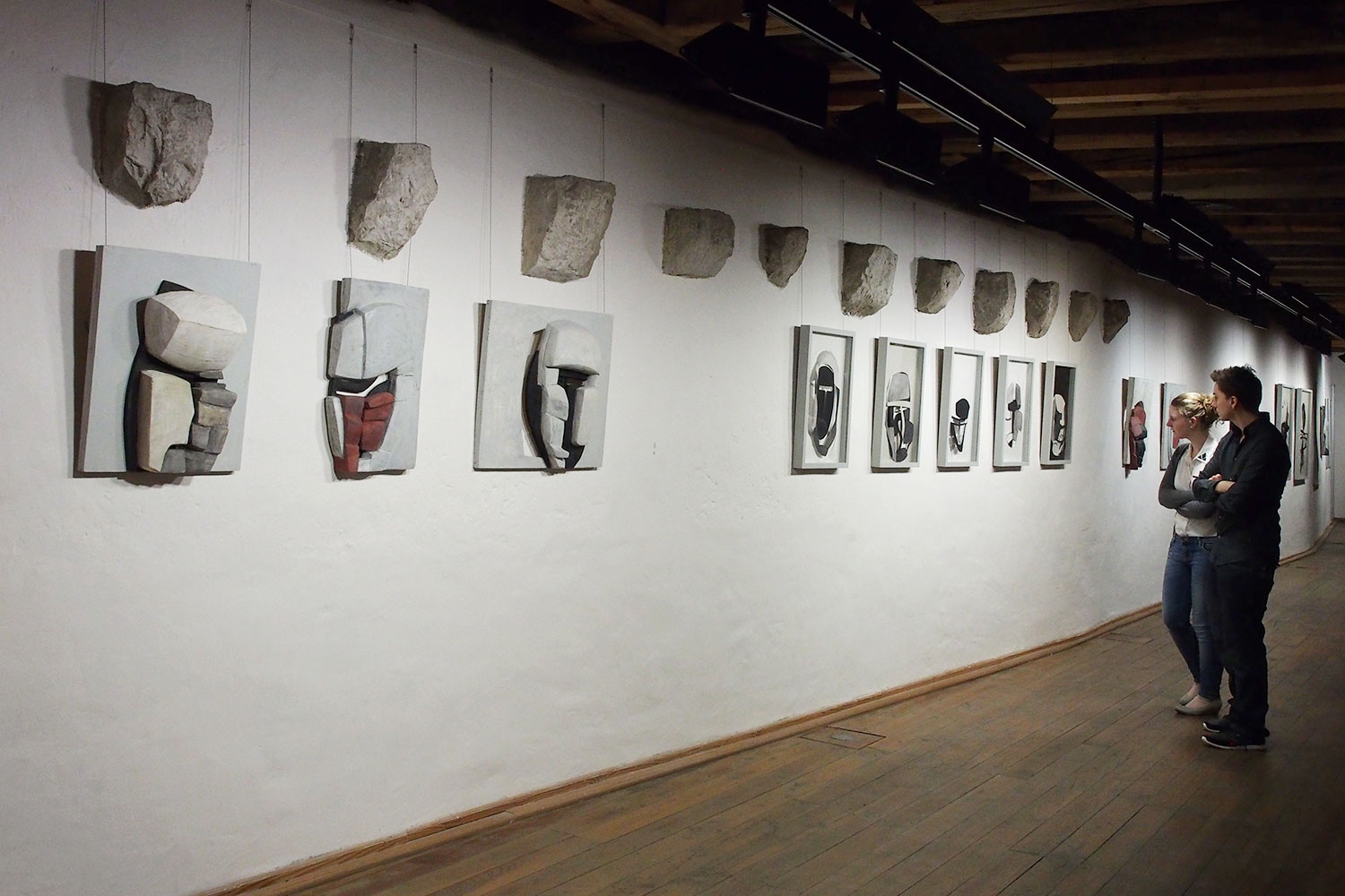 Stipendiatenausstellung "Maske Gesicht | Gesicht Maske" . Beate Debus . Galerie Waidspeicher Erfurt . 2015