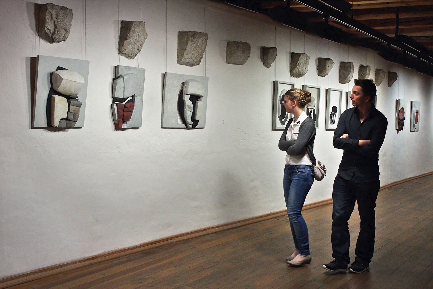 Stipendiatenausstellung "Maske Gesicht | Gesicht Maske" . Beate Debus . Galerie Waidspeicher Erfurt . 2015