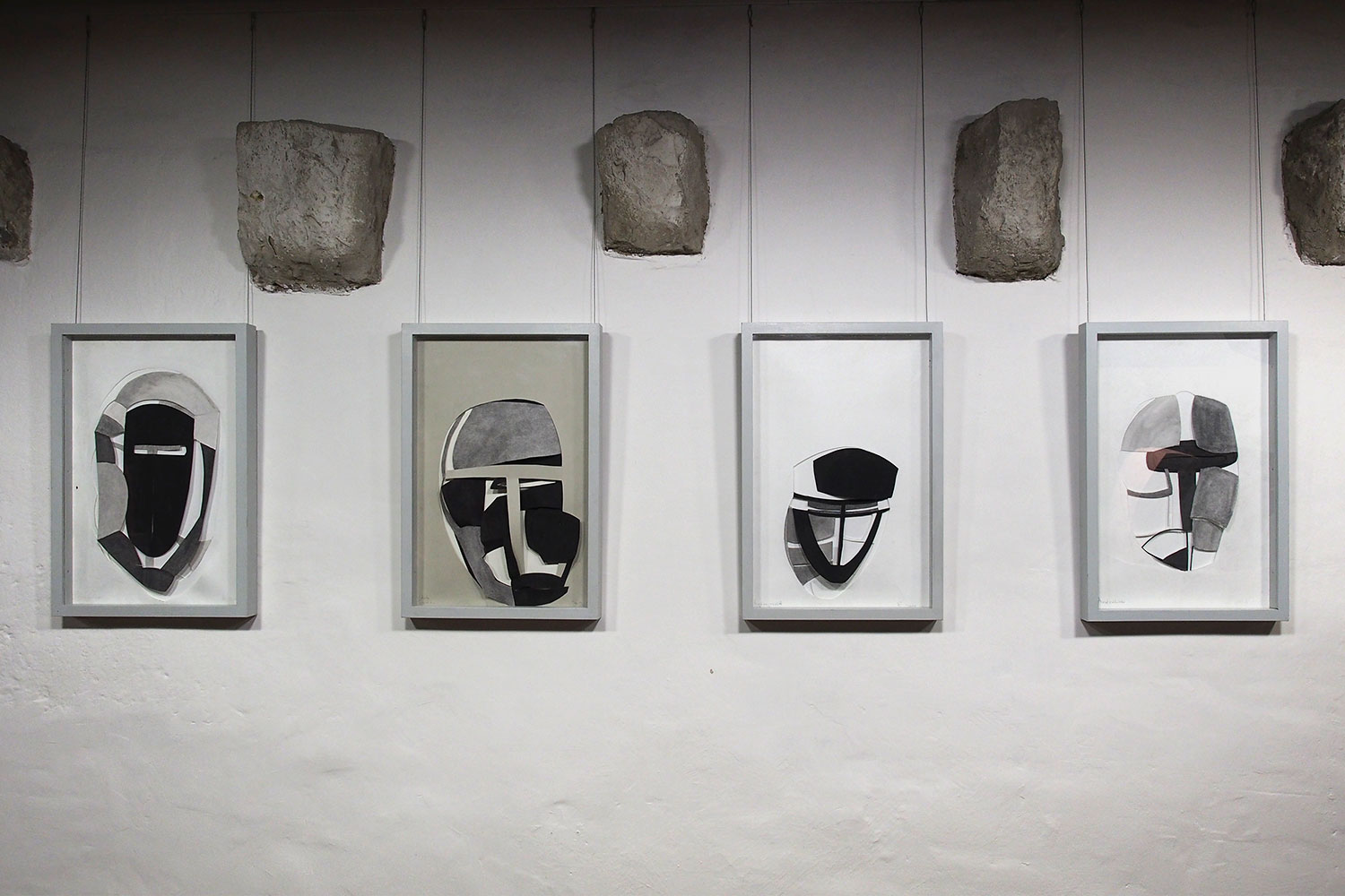 Stipendiatenausstellung "Maske Gesicht | Gesicht Maske" . Beate Debus . Galerie Waidspeicher Erfurt . 2015