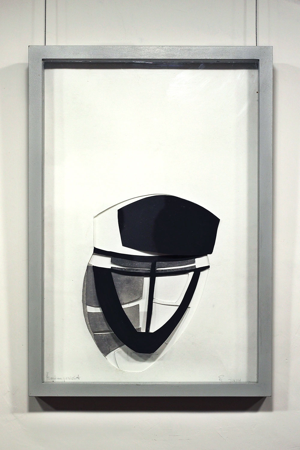 Stipendiatenausstellung "Maske Gesicht | Gesicht Maske" . Beate Debus . Galerie Waidspeicher Erfurt . 2015