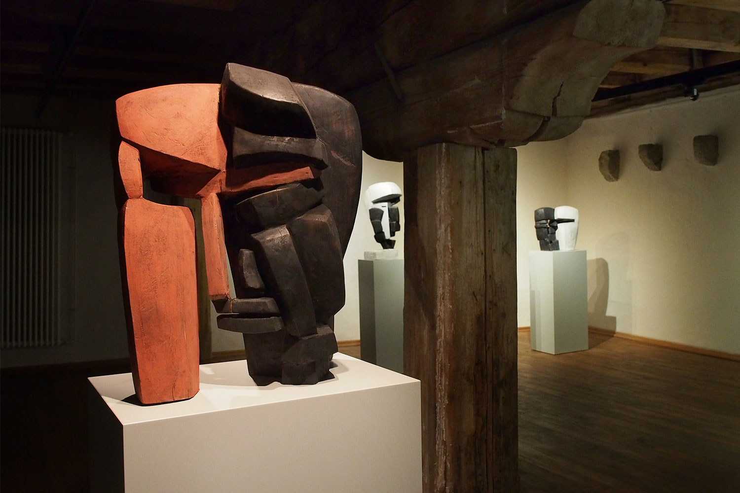 Stipendiatenausstellung "Maske Gesicht | Gesicht Maske" . Beate Debus . Galerie Waidspeicher Erfurt . 2015