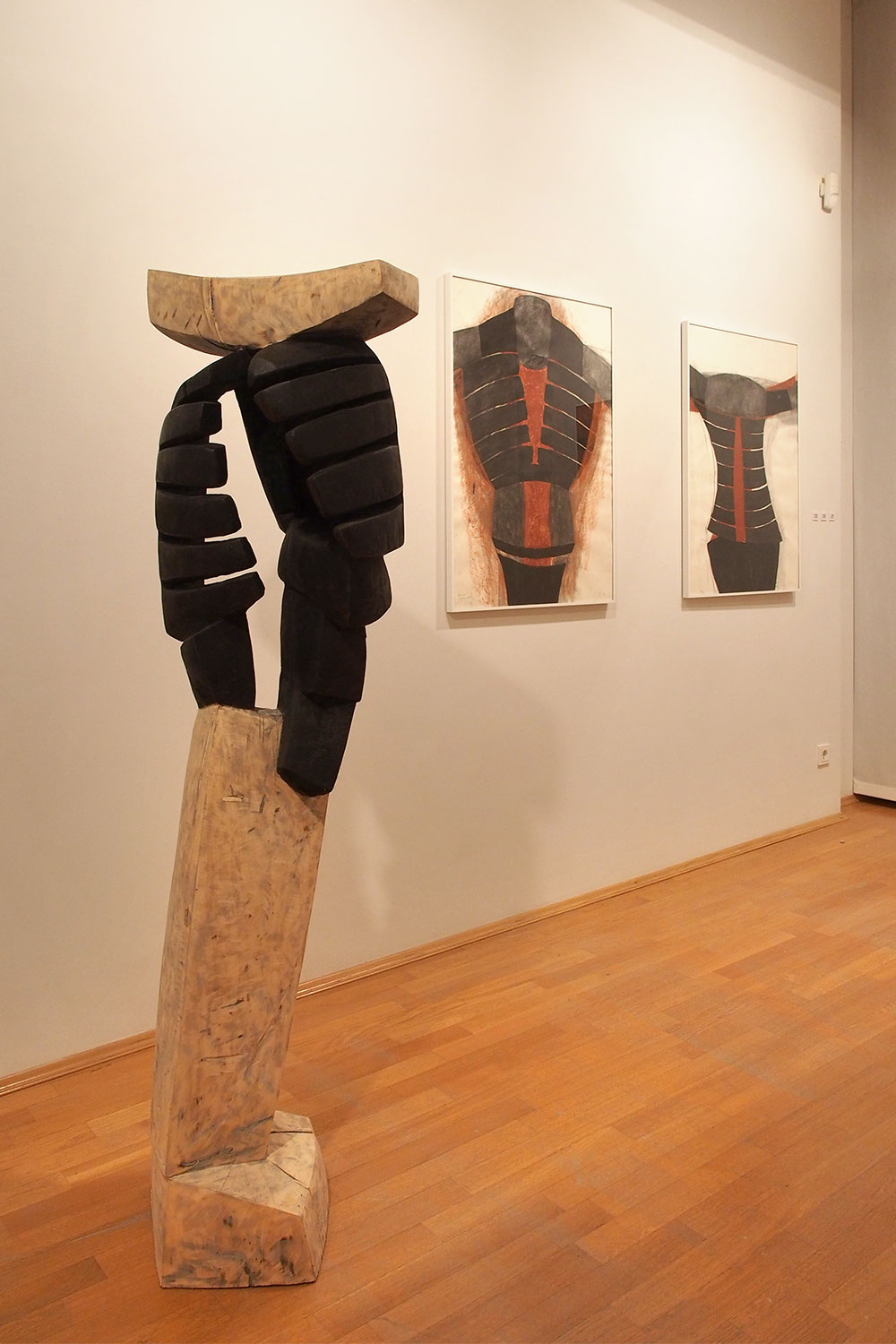 Ausstellung "Licht-Schatten-Tanz" Beate Debus . Galerie ada Meiningen 2016