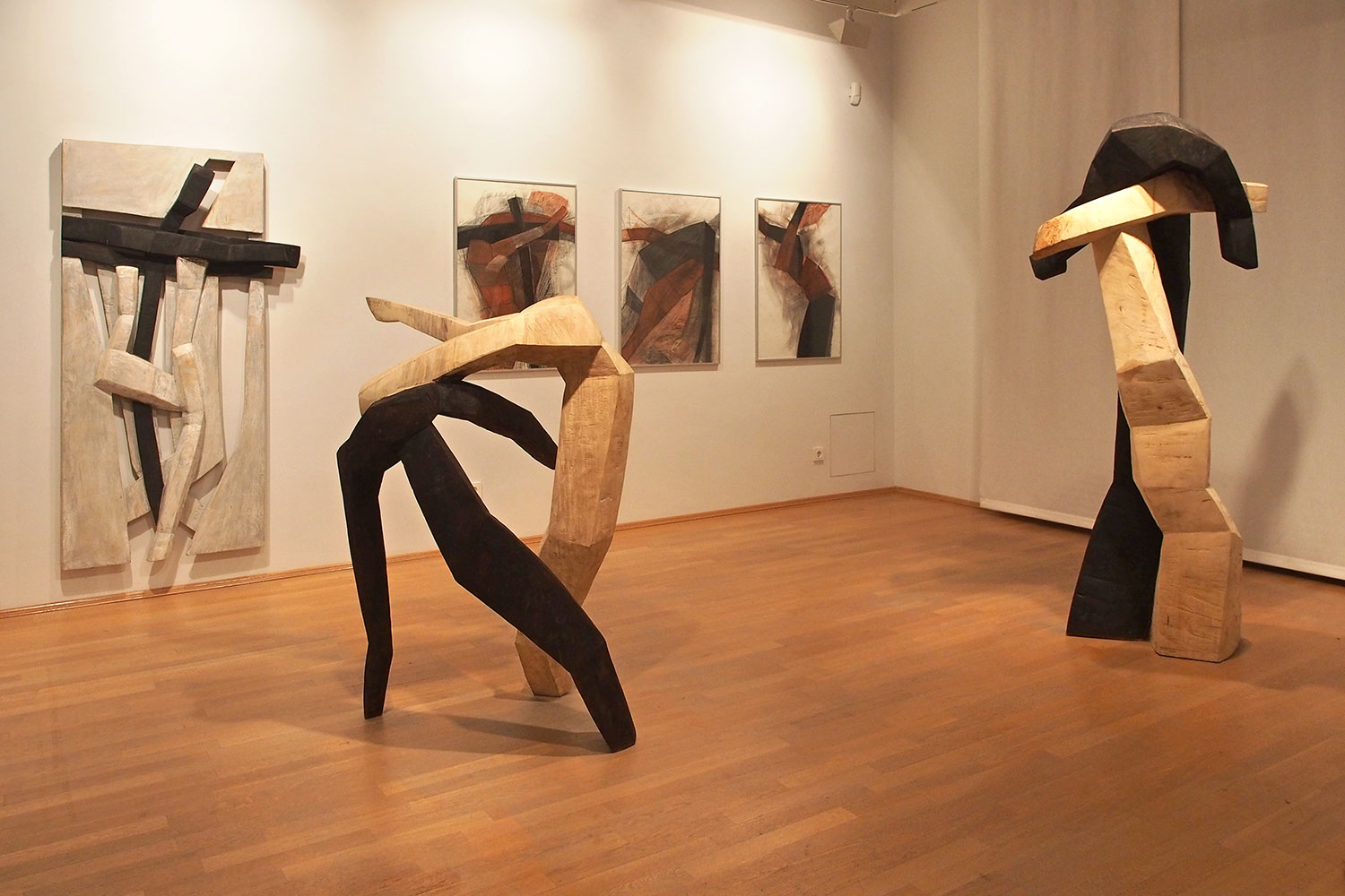 Ausstellung "Licht-Schatten-Tanz" Beate Debus . Galerie ada Meiningen 2016