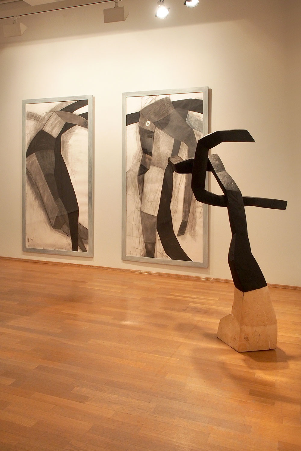 Ausstellung "Licht-Schatten-Tanz" Beate Debus . Galerie ada Meiningen 2016
