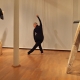 Beate Debus . Tanzperformance Fine Kwiatkowski . Galerie ada Meiningen 2016