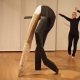 Beate Debus . Tanzperformance Fine Kwiatkowski . Galerie ada Meiningen 2016