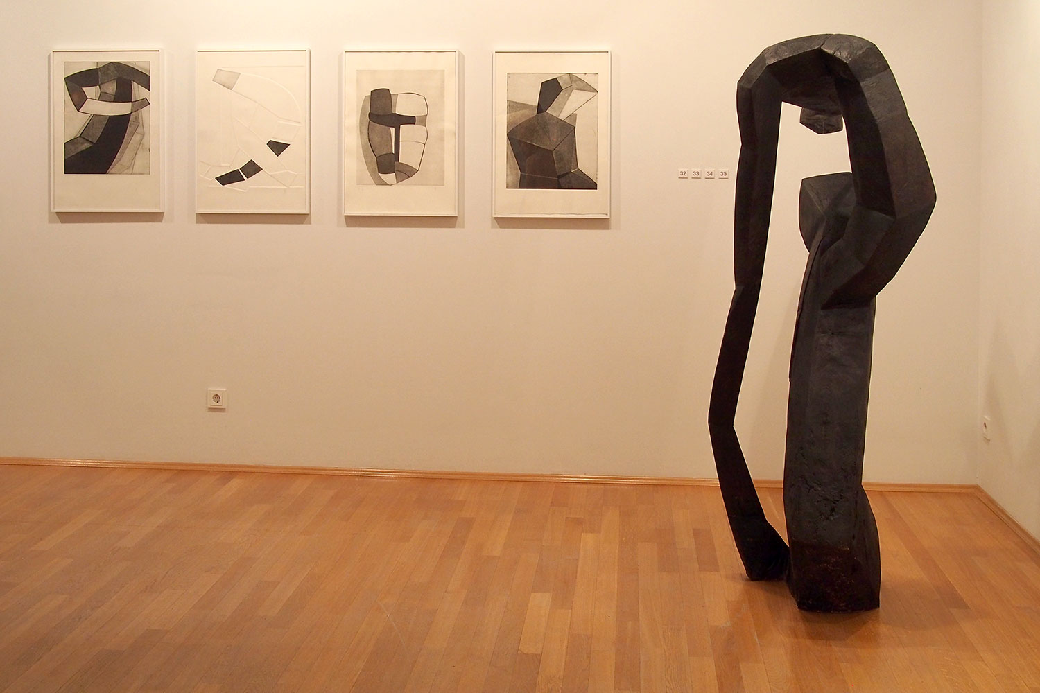 Ausstellung "Licht-Schatten-Tanz" Beate Debus . Galerie ada Meiningen 2016