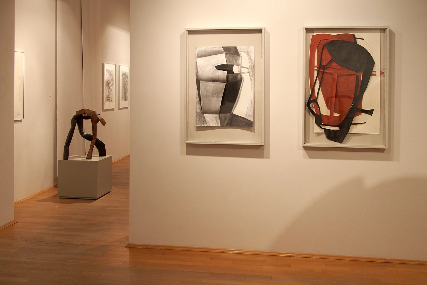 Ausstellung "Licht-Schatten-Tanz" Beate Debus . Galerie ada Meiningen 2016