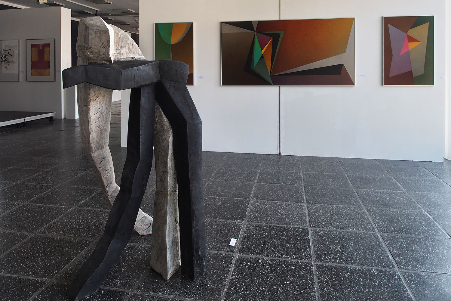 Gemeinschaftsausstellung "Mit der Wachheit der Sinne - aus der Tiefe der Stille" . Kunstpavillon Eisenach 2016