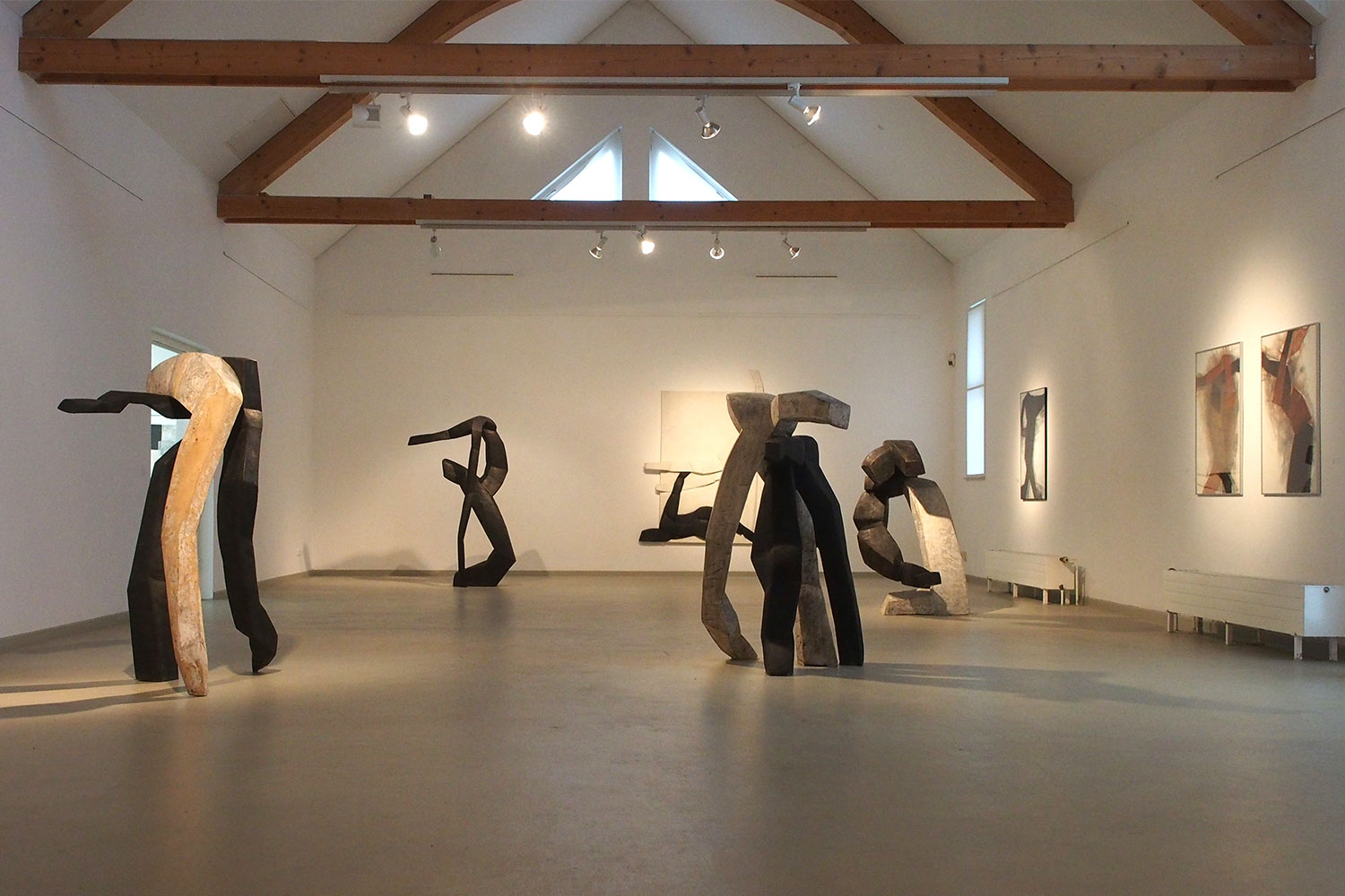 Gemeinschaftsausstellung "Mit der Wachheit der Sinne aus der Tiefe der Stille" . Kunststation Kleinsassen 2016