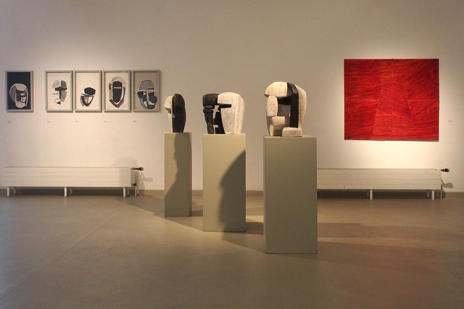 Gemeinschaftsausstellung "Mit der Wachheit der Sinne aus der Tiefe der Stille" . Kunststation Kleinsassen 2016