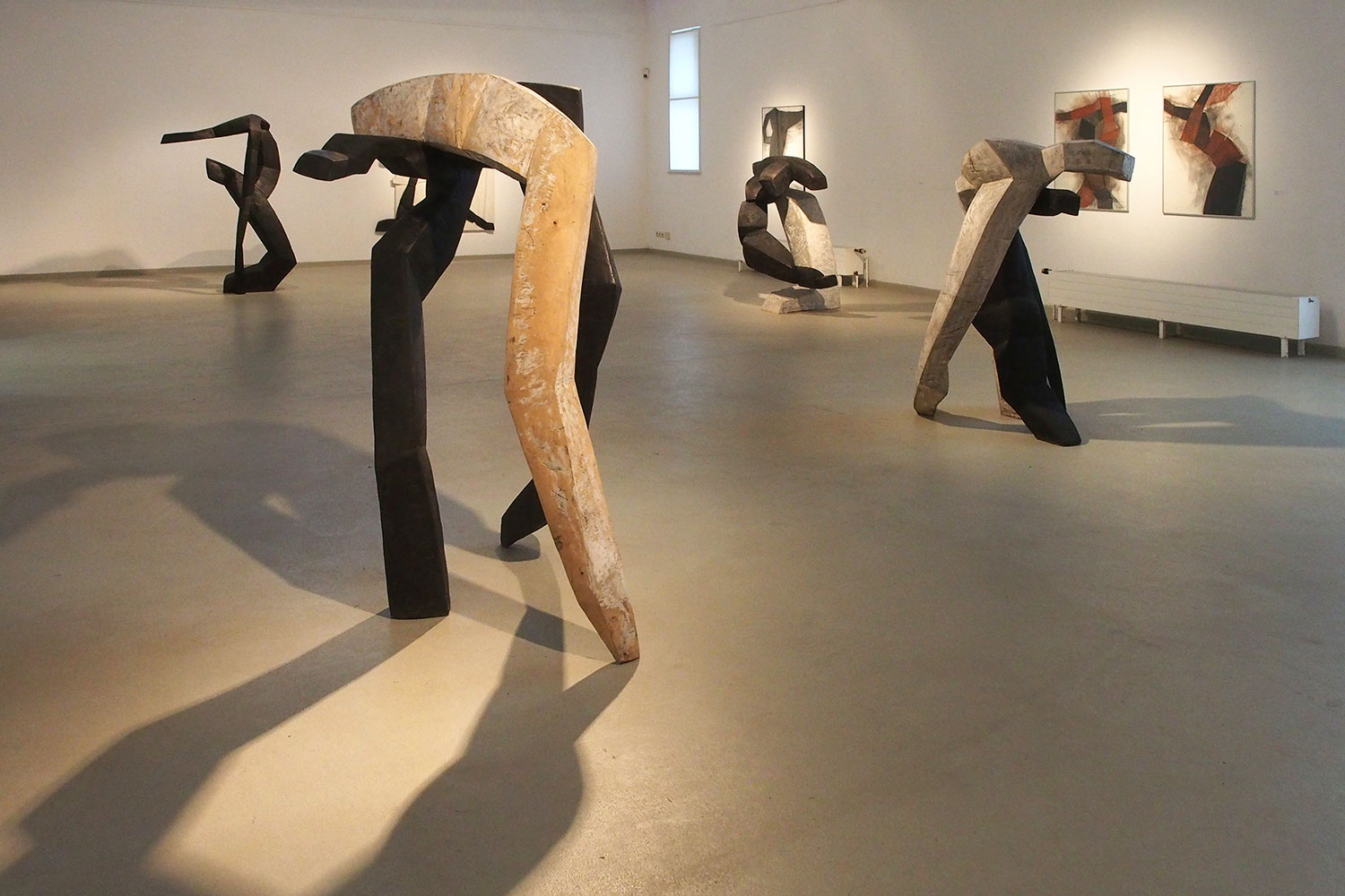 Gemeinschaftsausstellung "Mit der Wachheit der Sinne aus der Tiefe der Stille" . Kunststation Kleinsassen 2016