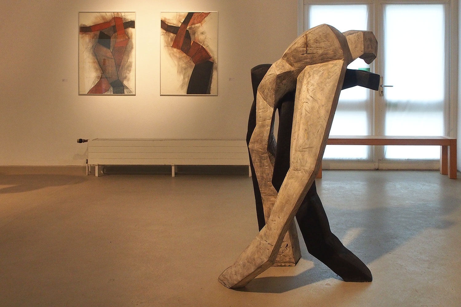 Gemeinschaftsausstellung "Mit der Wachheit der Sinne aus der Tiefe der Stille" . Kunststation Kleinsassen 2016