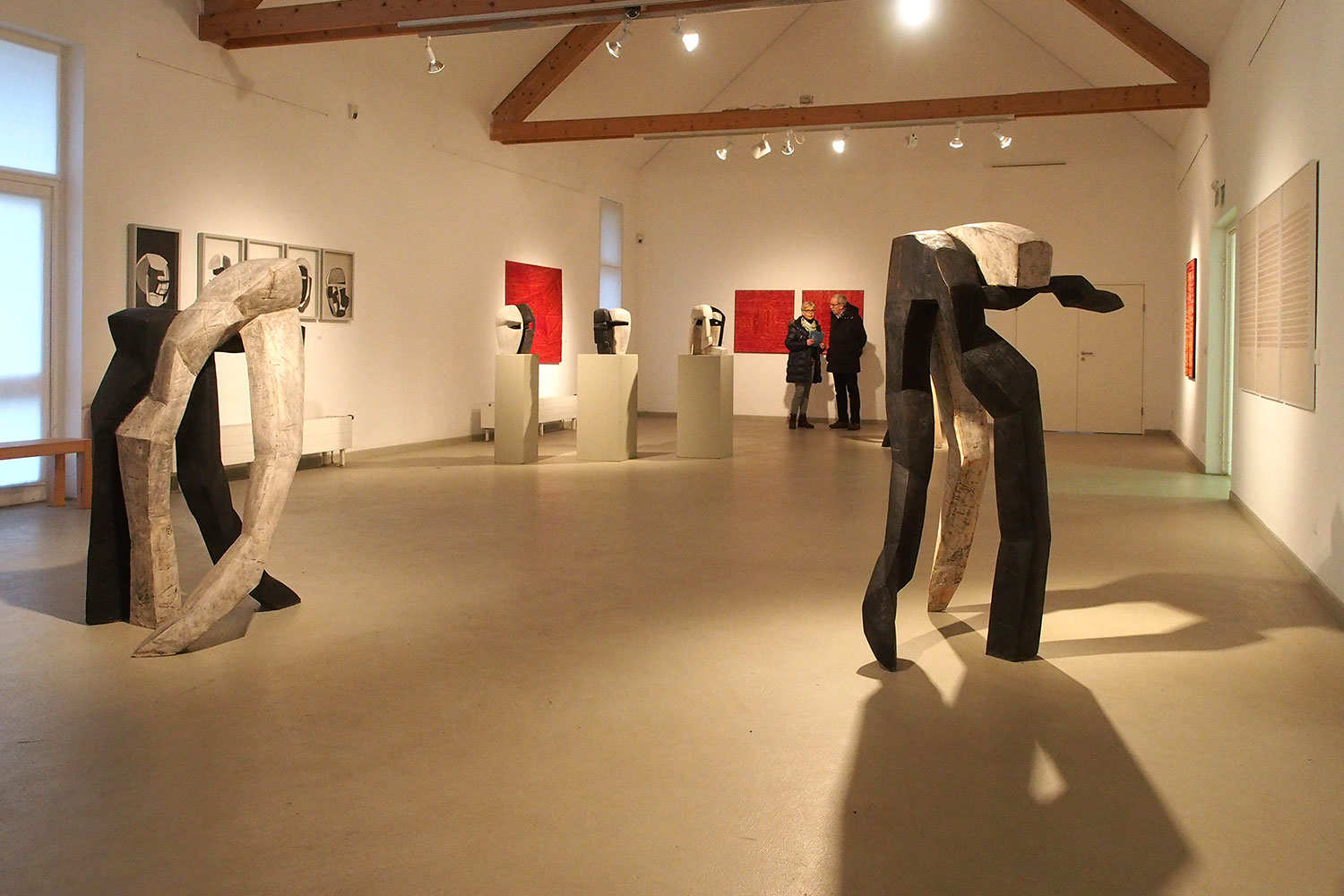 Gemeinschaftsausstellung "Mit der Wachheit der Sinne aus der Tiefe der Stille" . Kunststation Kleinsassen 2016