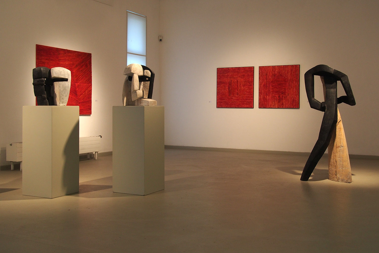 Gemeinschaftsausstellung "Mit der Wachheit der Sinne aus der Tiefe der Stille" . Kunststation Kleinsassen 2016