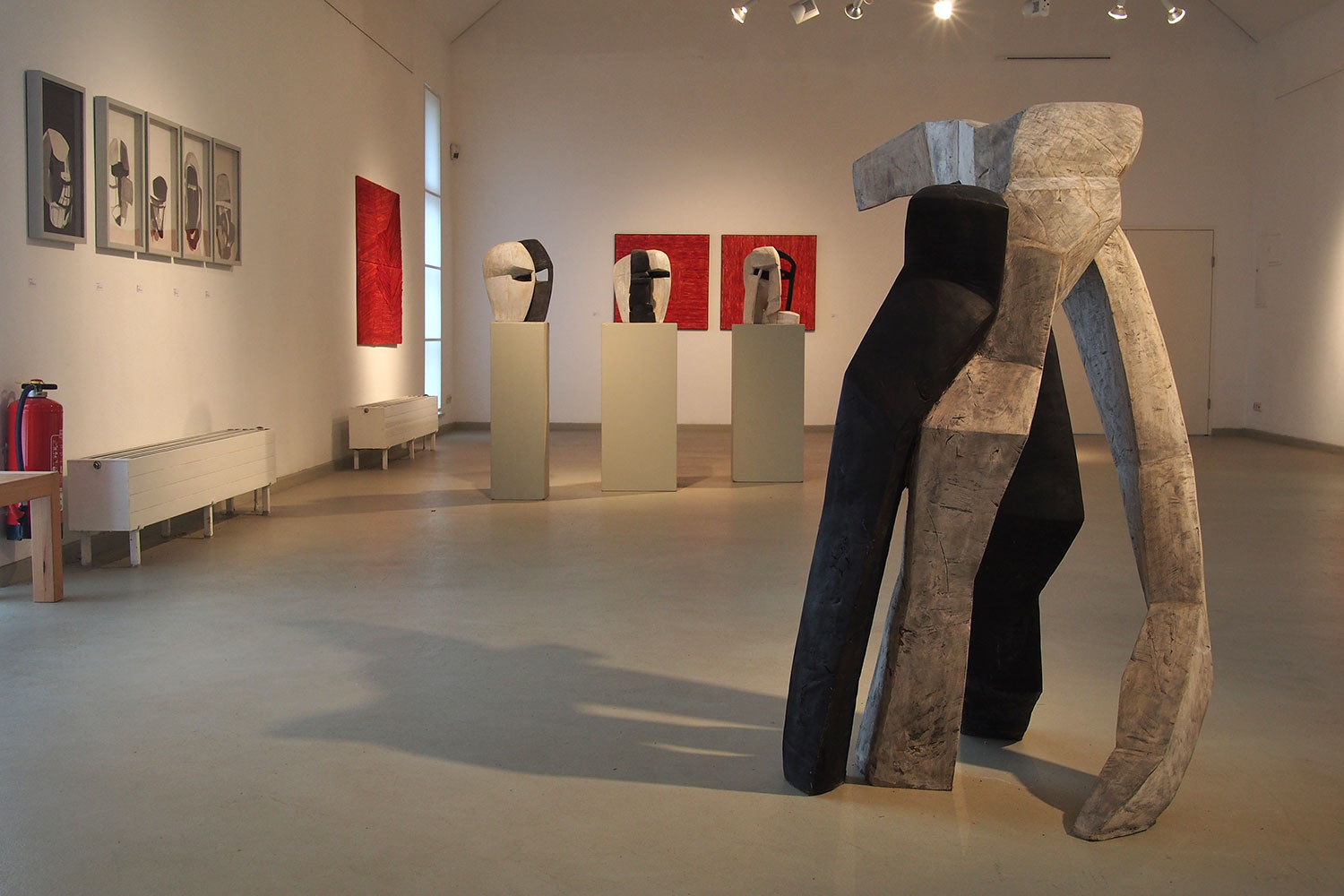 Gemeinschaftsausstellung "Mit der Wachheit der Sinne aus der Tiefe der Stille" . Kunststation Kleinsassen 2016