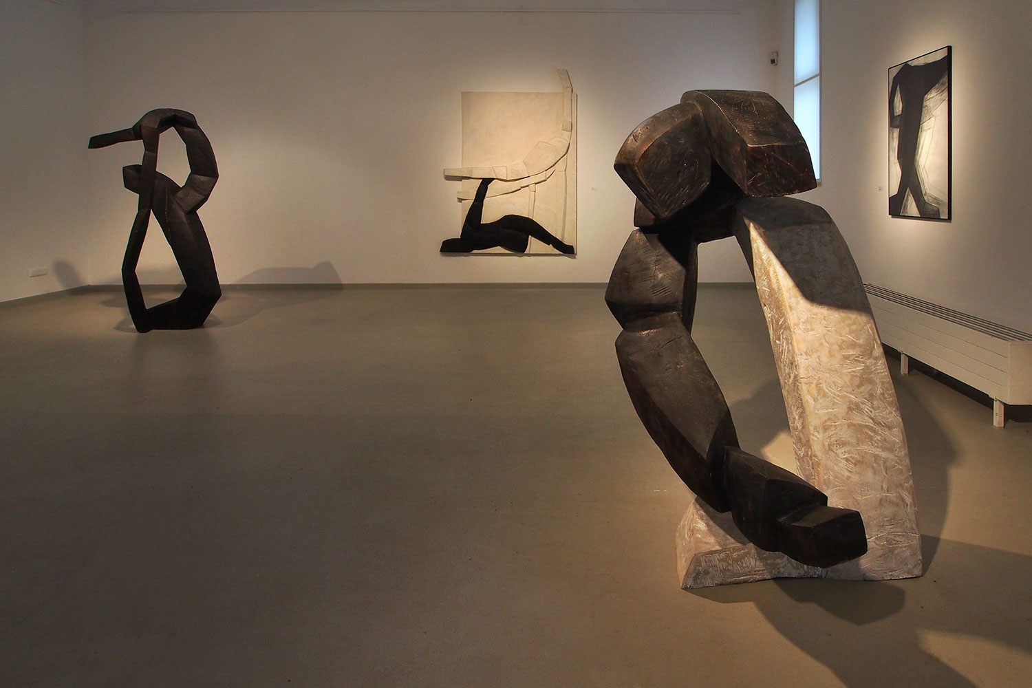 Gemeinschaftsausstellung "Mit der Wachheit der Sinne aus der Tiefe der Stille" . Kunststation Kleinsassen 2016