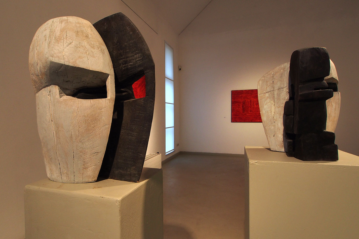 Gemeinschaftsausstellung "Mit der Wachheit der Sinne aus der Tiefe der Stille" . Kunststation Kleinsassen 2016