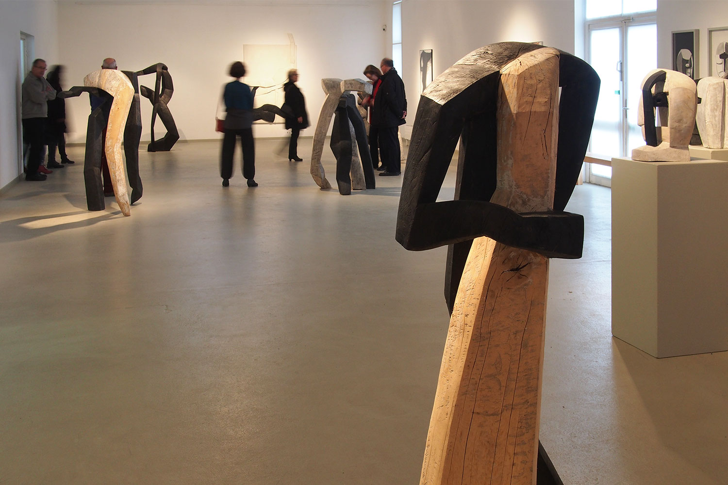 Gemeinschaftsausstellung "Mit der Wachheit der Sinne aus der Tiefe der Stille" . Kunststation Kleinsassen 2016