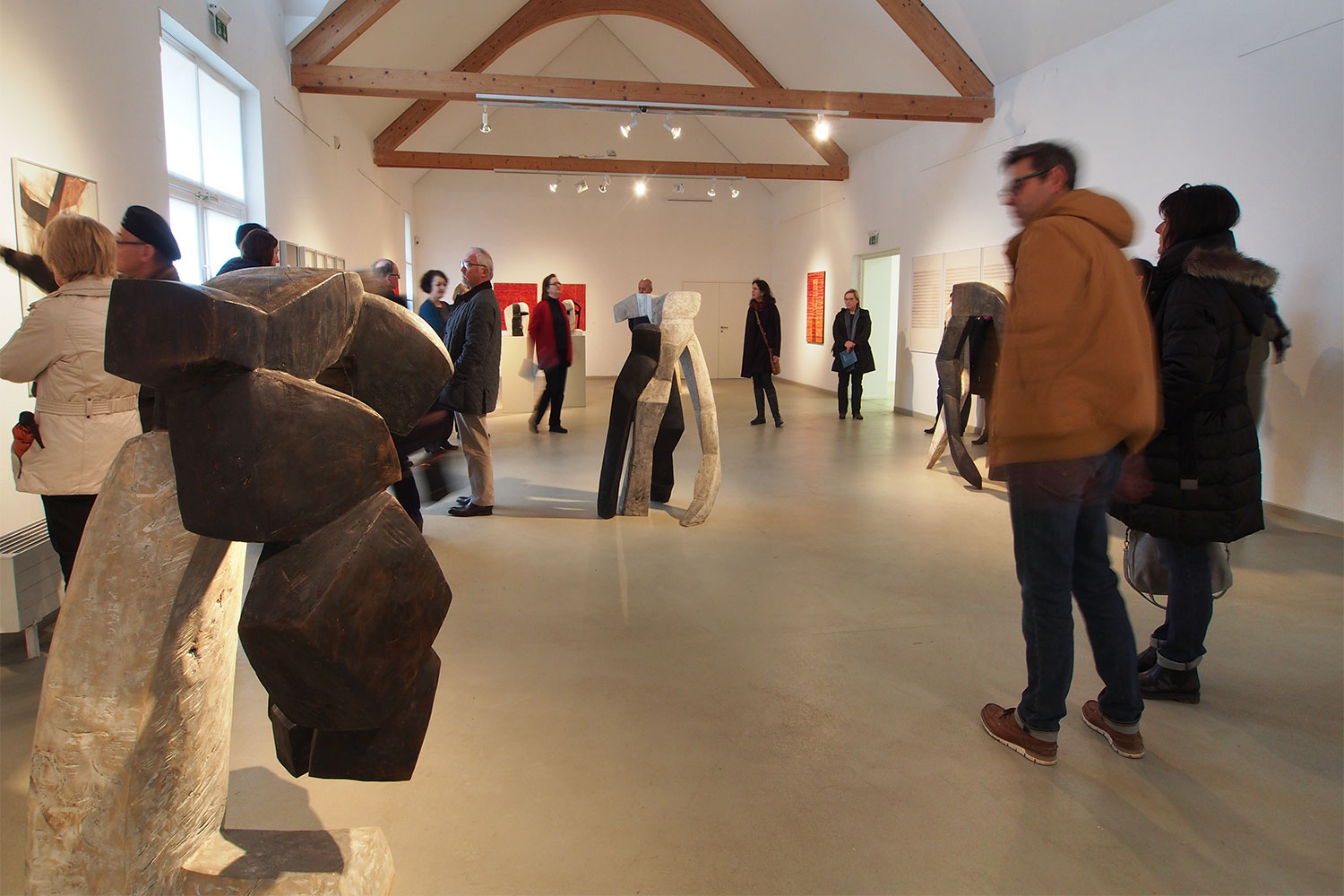 Gemeinschaftsausstellung "Mit der Wachheit der Sinne aus der Tiefe der Stille" . Kunststation Kleinsassen 2016