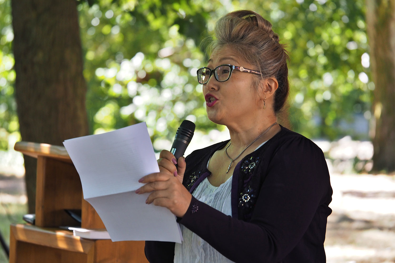 Ausstellung "Neue.Skulptur.Weimar.2018" . Beate Debus und Thomas Röthel . Landgut Holzdorf 2018