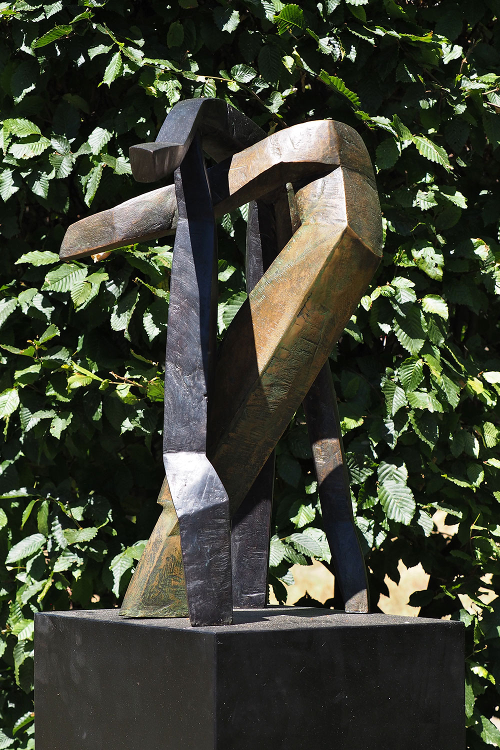 Ausstellung "Neue.Skulptur.Weimar.2018" . Bronzeskulpturen . Beate Debus . Landgut Holzdorf 2018