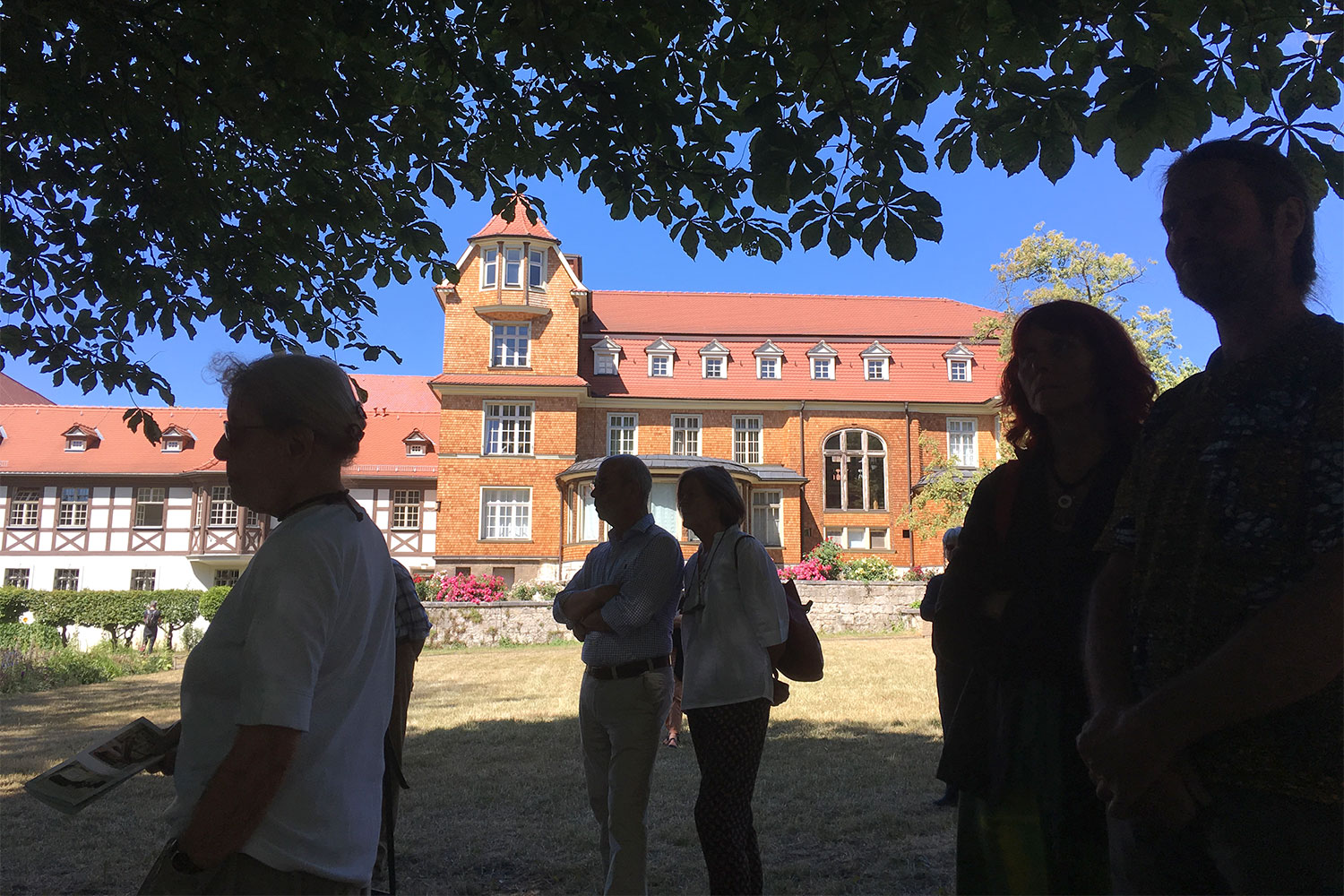 Ausstellung "Neue.Skulptur.Weimar.2018" . Beate Debus und Thomas Röthel . Landgut Holzdorf 2018