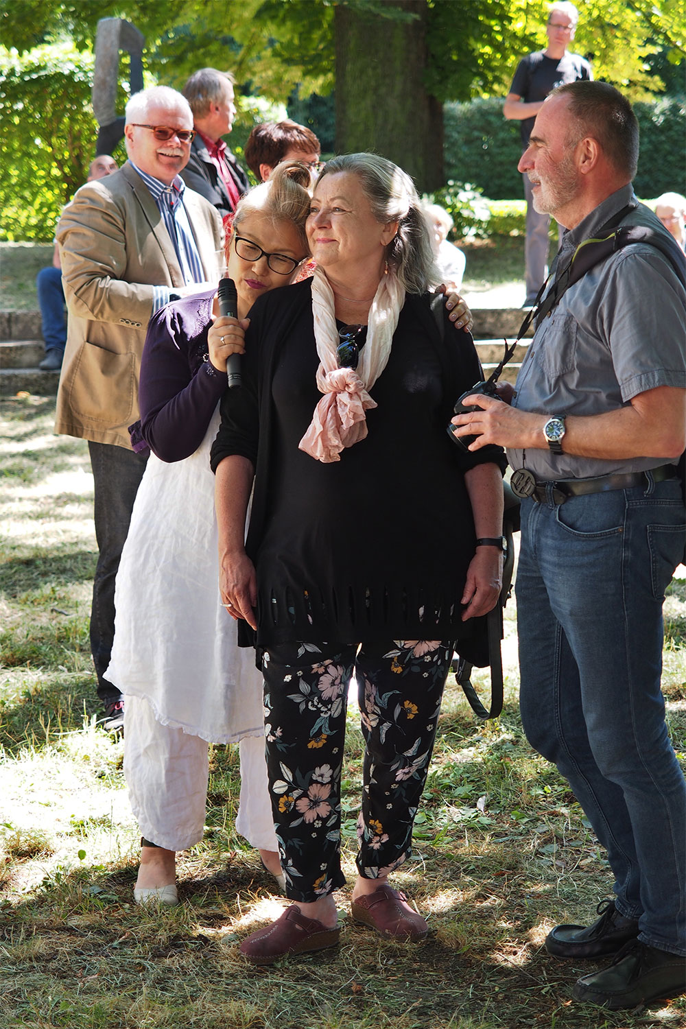 Ausstellung "Neue.Skulptur.Weimar.2018" . Bronzeskulpturen . Beate Debus . Landgut Holzdorf 2018