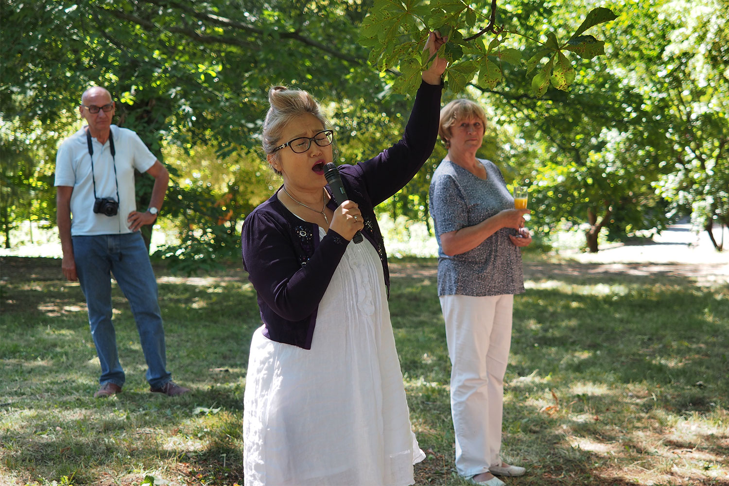Ausstellung "Neue.Skulptur.Weimar.2018" . Bronzeskulpturen . Beate Debus . Landgut Holzdorf 2018