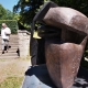 Ausstellung "Neue.Skulptur.Weimar.2018" . Bronzeskulpturen . Beate Debus . Landgut Holzdorf 2018