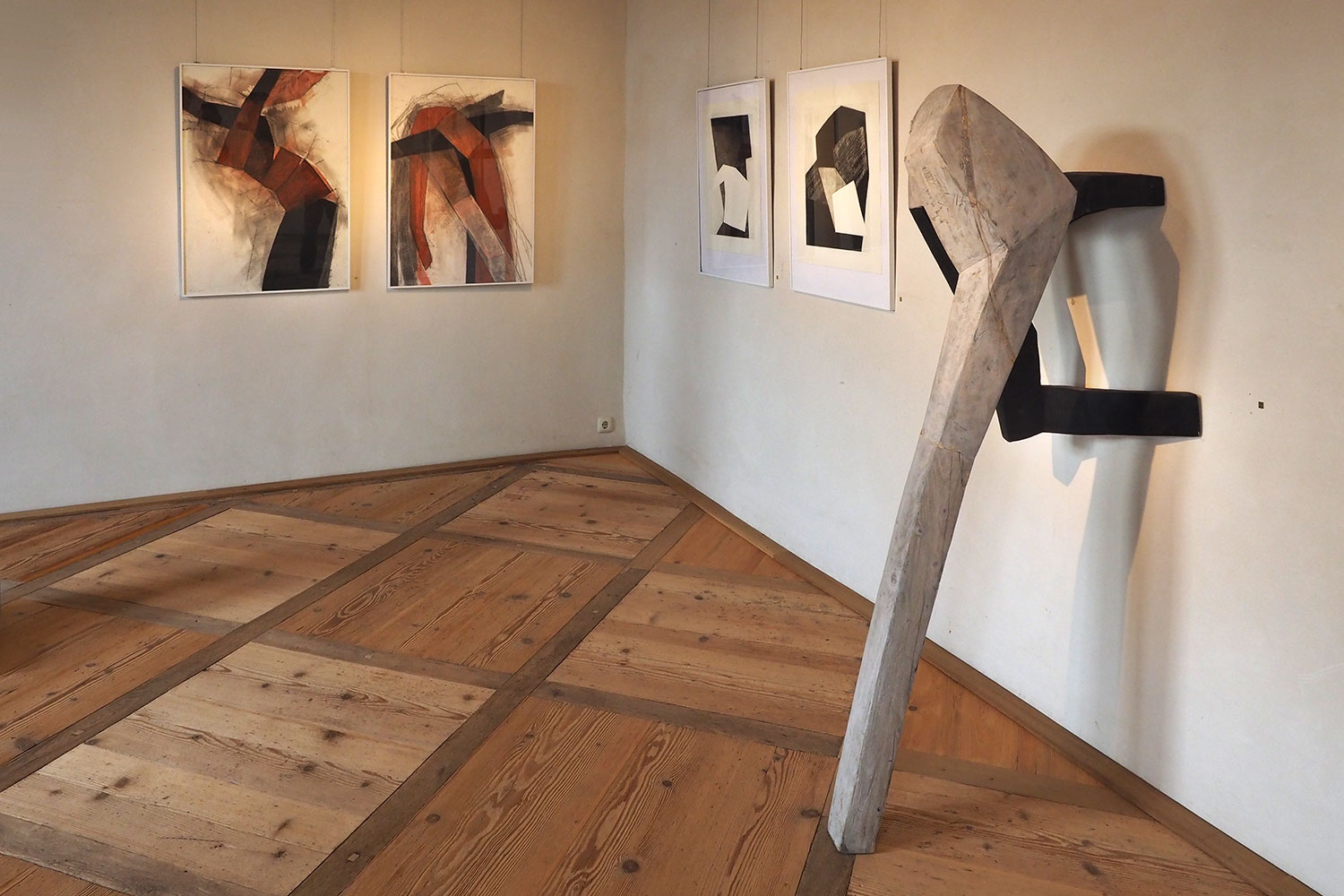 Ausstellung "Da-Seins-Formen" . Skulpturen & Arbeiten auf Papier . Beate Debus . Schloss Wilhelmsburg Schmalkalden . 2019/20