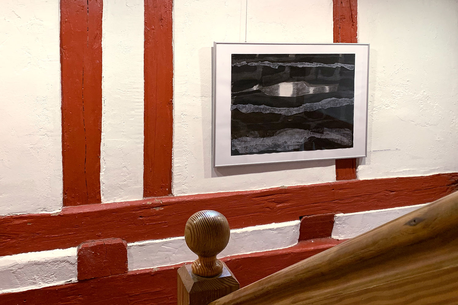 Ausstellung "Rhythmen der Form" . Beate Debus - Landschaftsstrukturen . Galerie im Bürgerhaus Zella-Mehlis 2020