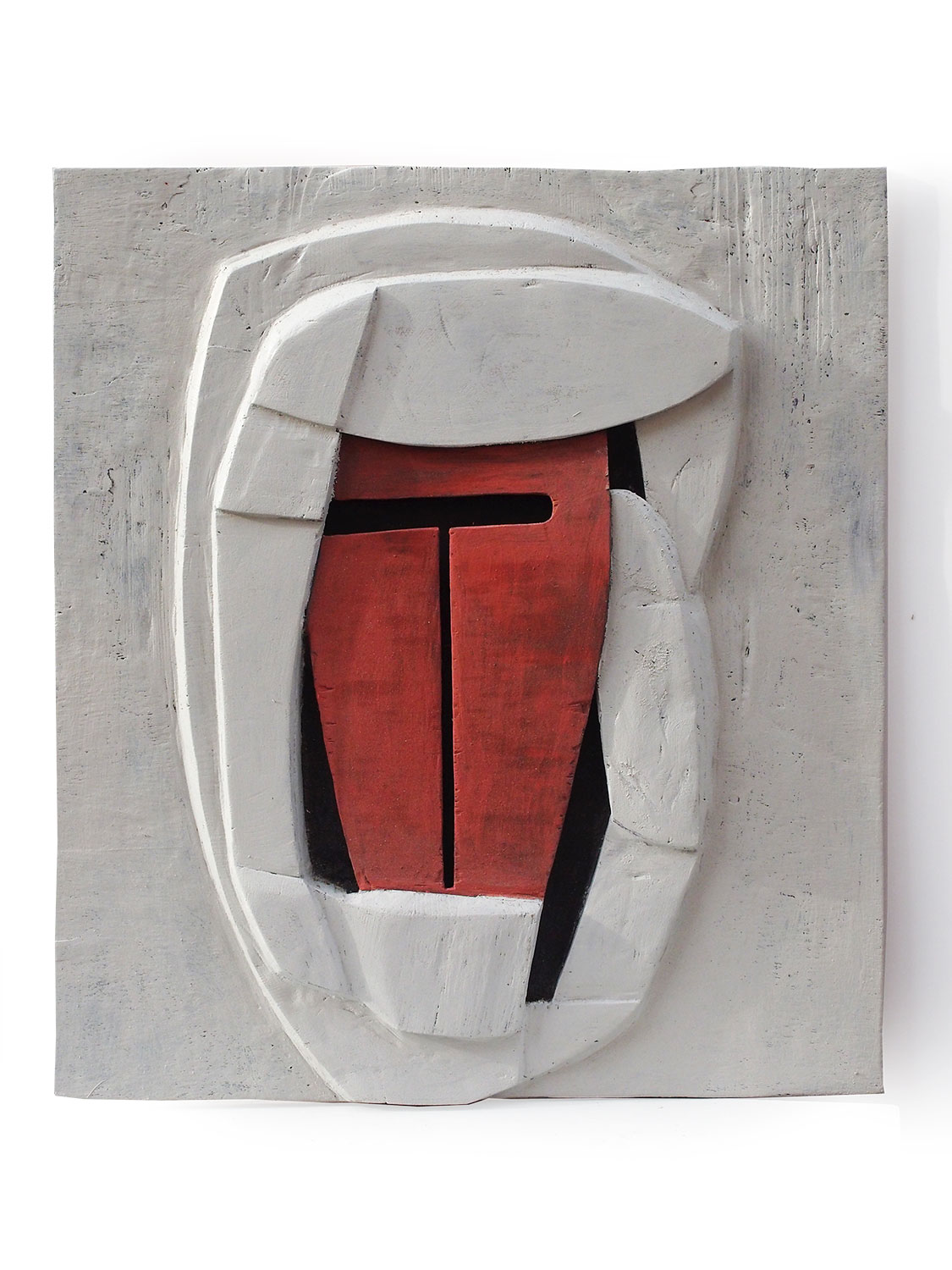 Angepasst . Holzrelief . Beate Debus . 2014