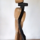 Balance . Holzskulptur . Beate Debus